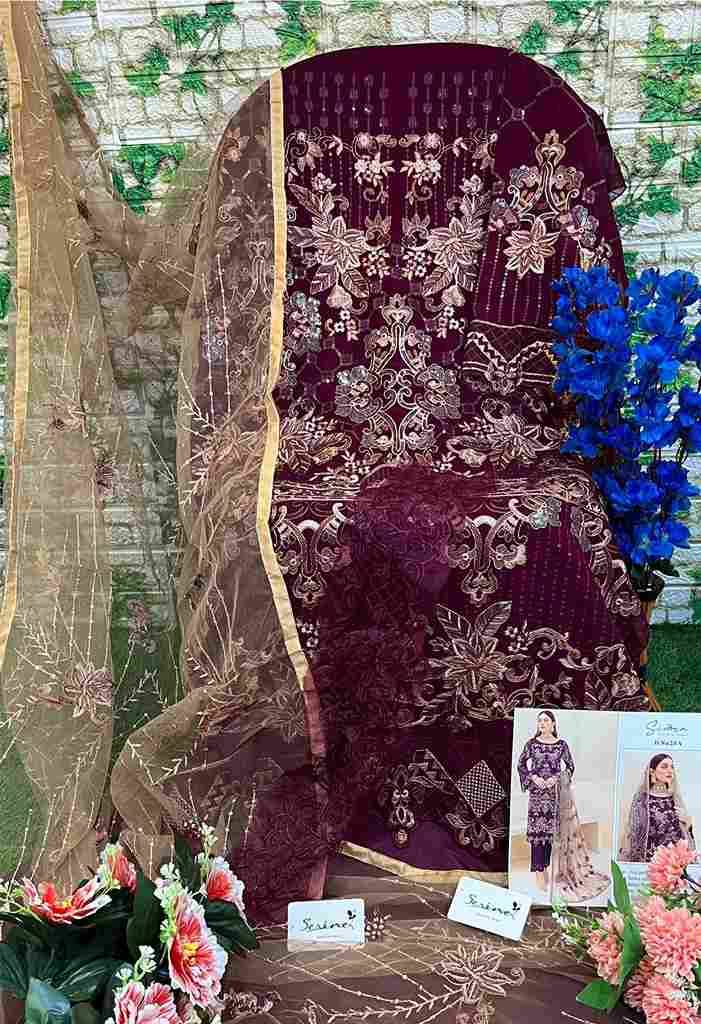 Simra 24 Colours By Fashid Wholesale 24-A To 24-D Series Pakistani Suits Beautiful Fancy Colorful Stylish Party Wear & Occasional Wear Faux Georgette With Embroidery Dresses At Wholesale Price