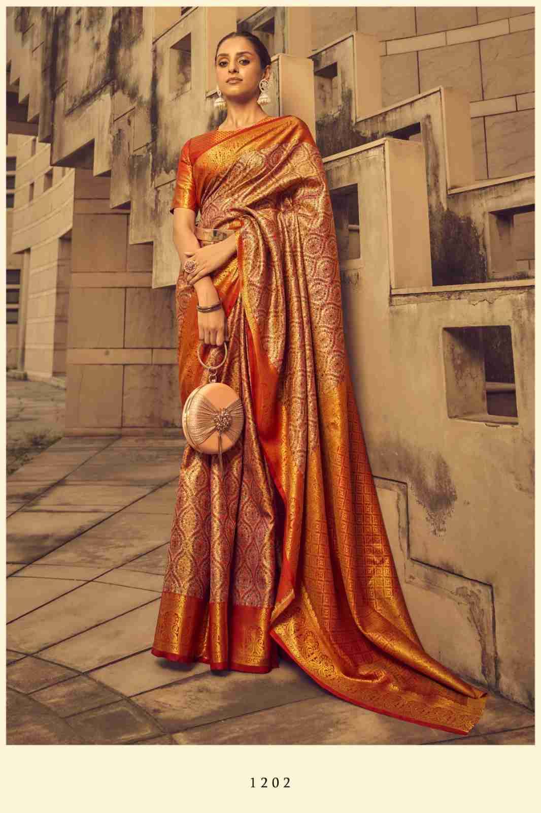 Avzee Silk By Fashid Wholesale 1201 To 1206 Series Indian Traditional Wear Collection Beautiful Stylish Fancy Colorful Party Wear & Occasional Wear Banarasi Silk Sarees At Wholesale Price