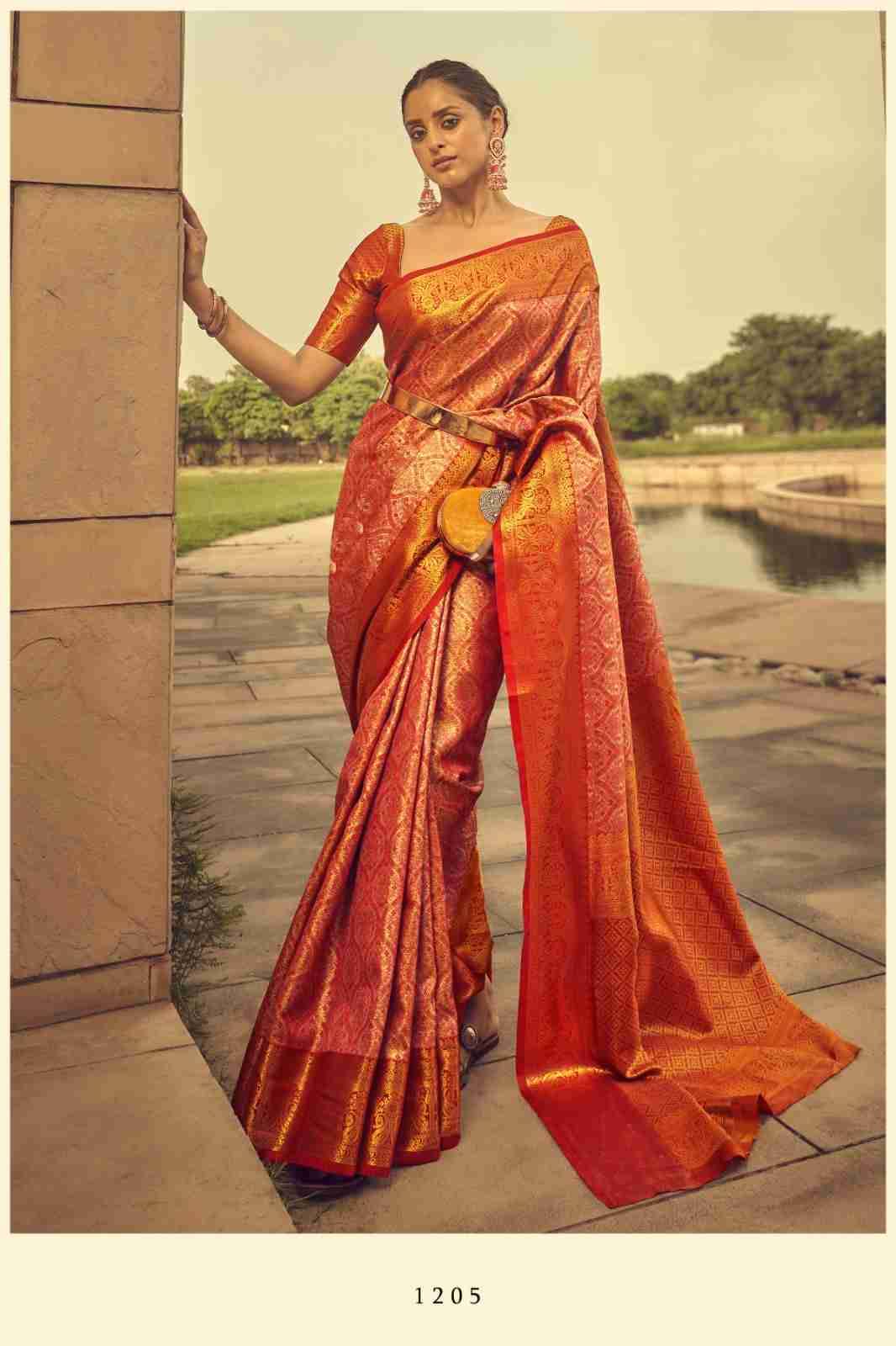 Avzee Silk By Fashid Wholesale 1201 To 1206 Series Indian Traditional Wear Collection Beautiful Stylish Fancy Colorful Party Wear & Occasional Wear Banarasi Silk Sarees At Wholesale Price