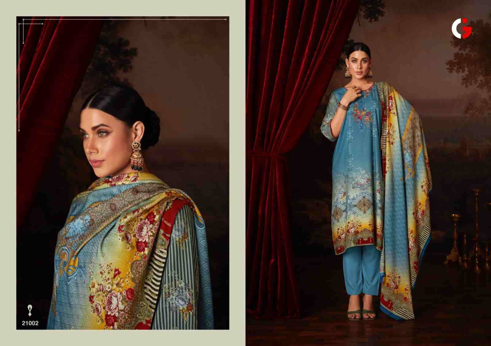 Dilkhush By Gull Jee 21001 To 21006 Series Beautiful Festive Suits Stylish Fancy Colorful Party Wear & Occasional Wear Viscose Pashmina Dresses At Wholesale Price