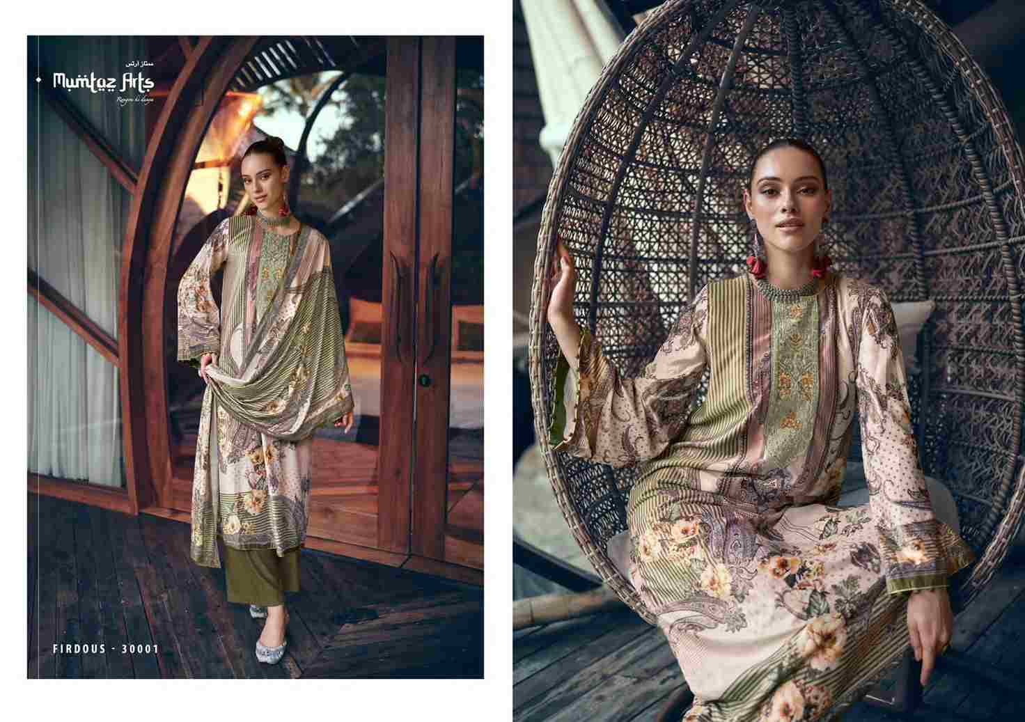 Firdous By Mumtaz Arts 30001 To 30006 Series Beautiful Stylish Festive Suits Fancy Colorful Casual Wear & Ethnic Wear & Ready To Wear Pure Velvet Digital Print Dresses At Wholesale Price