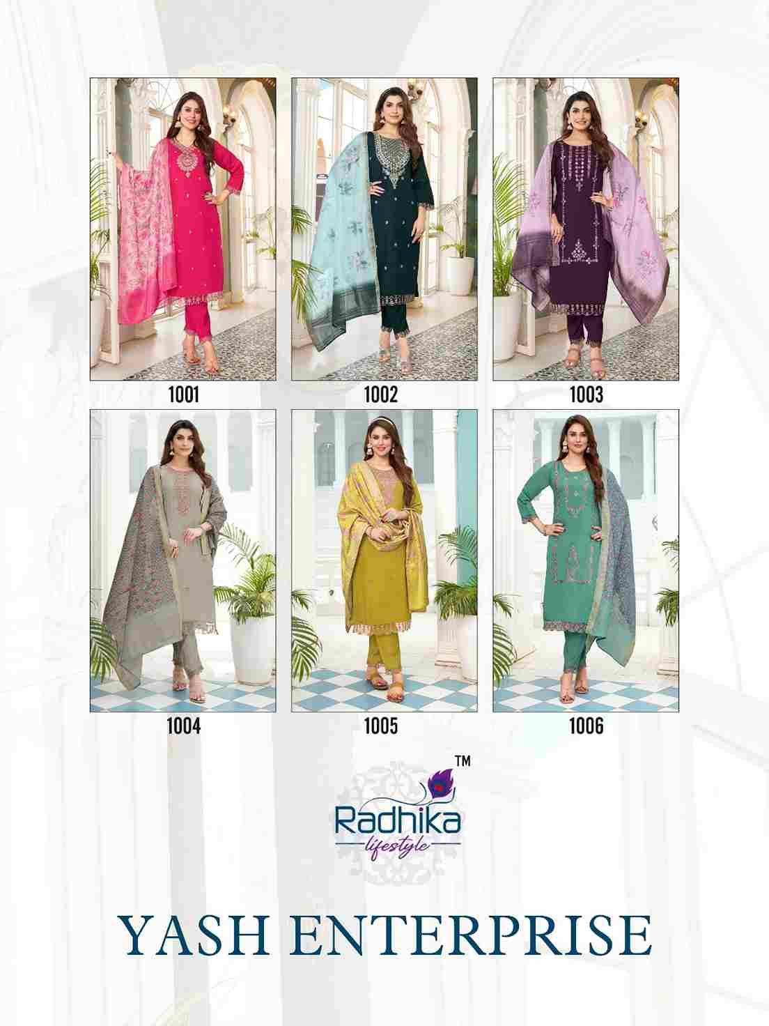 Kasturi Vol-1 By Radhika Lifestyle 1001 To 1006 Series Beautiful Festive Suits Colorful Stylish Fancy Casual Wear & Ethnic Wear Pure Silk Dresses At Wholesale Price