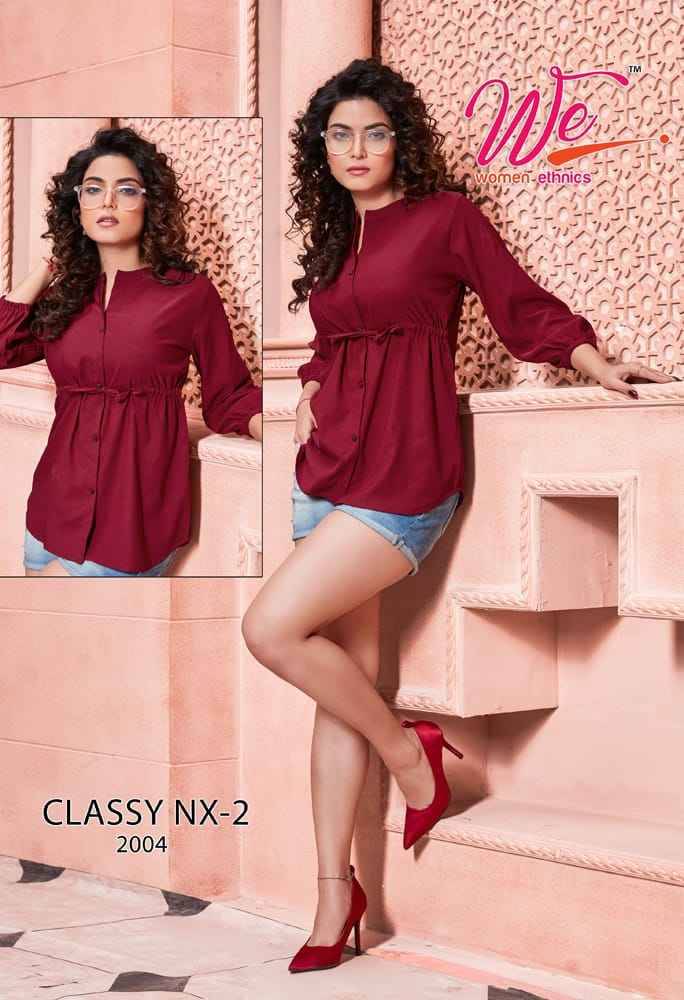 Classy Nx Vol-2 By Women Ethnics 2001 To 2008 Series Designer Stylish Fancy Colorful Beautiful Party Wear & Ethnic Wear Collection Imported Tops At Wholesale Price