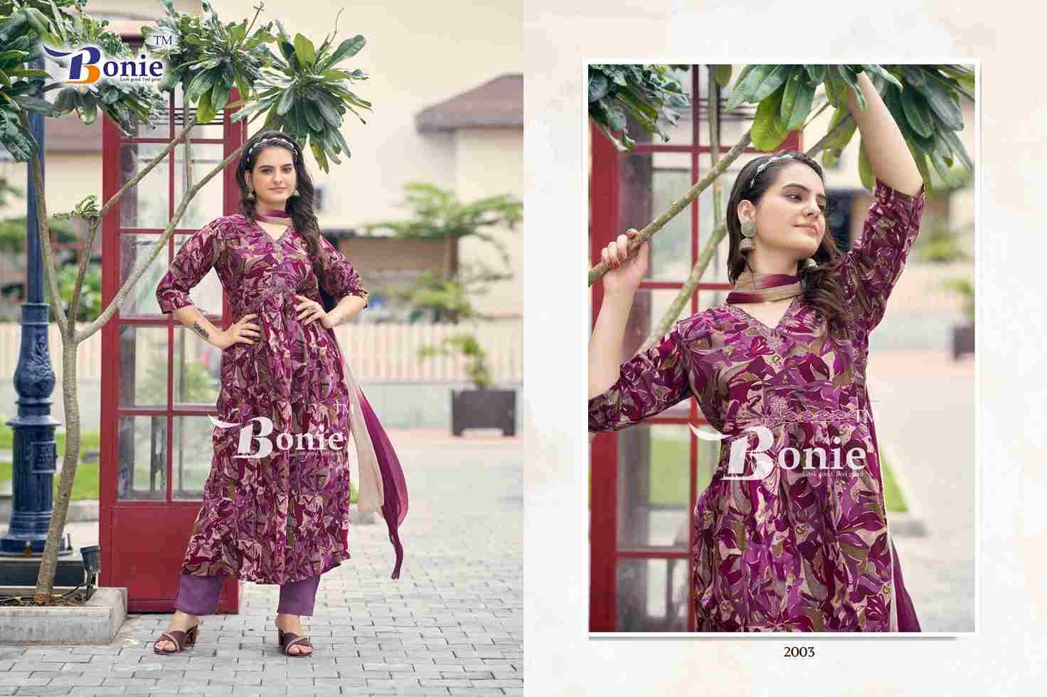 Shreya Vol-2 By Bonie 2001 To 2006 Series Beautiful Festive Suits Colorful Stylish Fancy Casual Wear & Ethnic Wear Pure Chanderi Print Dresses At Wholesale Price
