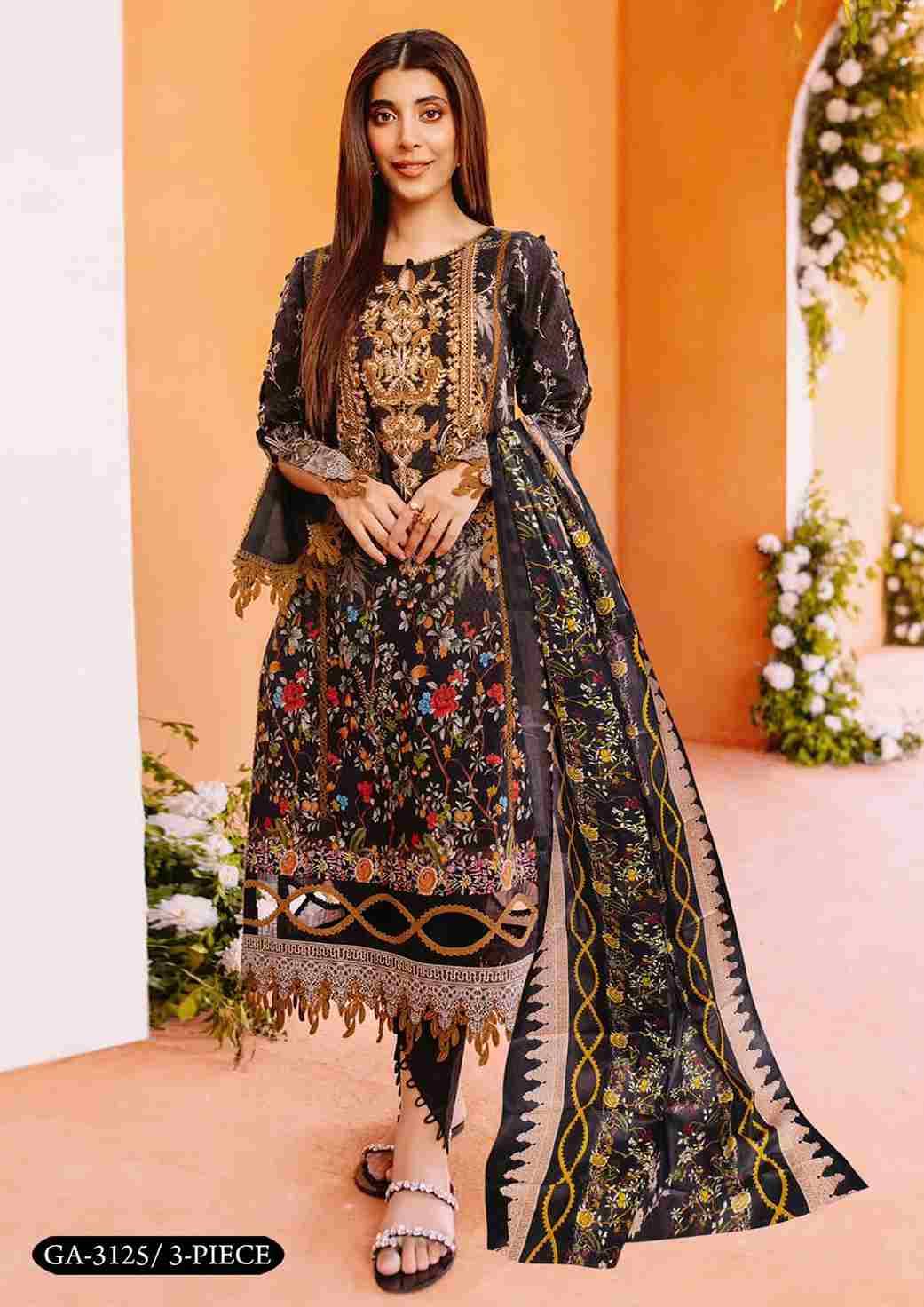 Noorain Vol-2 By Gull Aahmed 3120 To 3125 Series Beautiful Festive Suits Colorful Stylish Fancy Casual Wear & Ethnic Wear Heavy Cotton Print Dresses At Wholesale Price