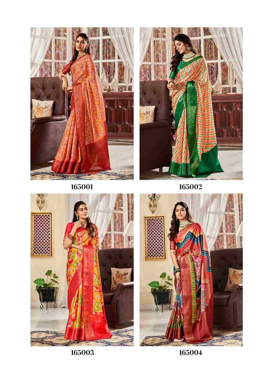 Sunheri By Rajpath 165001 To 165008 Series Indian Traditional Wear Collection Beautiful Stylish Fancy Colorful Party Wear & Occasional Wear Pure Satin Sarees At Wholesale Price