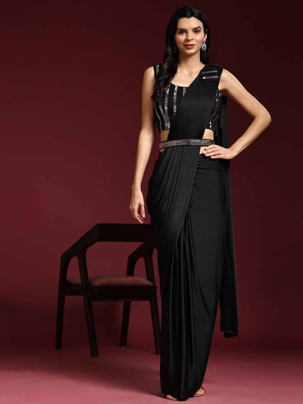 101106 By Amoha Trendz 101106-A To 101106-F Series Indian Traditional Wear Collection Beautiful Stylish Fancy Colorful Party Wear & Occasional Wear Imported Sarees At Wholesale Price