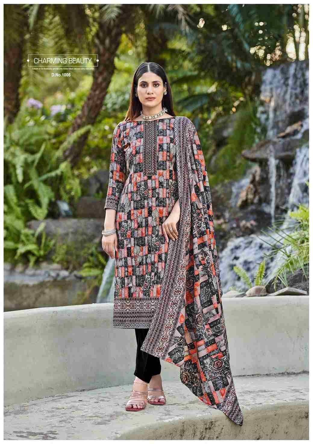 Dilara Vol-2 By Roli Moli 1001 To 1008 Series Beautiful Festive Suits Stylish Fancy Colorful Casual Wear & Ethnic Wear Pure Pashmina Digital Print Dresses At Wholesale Price