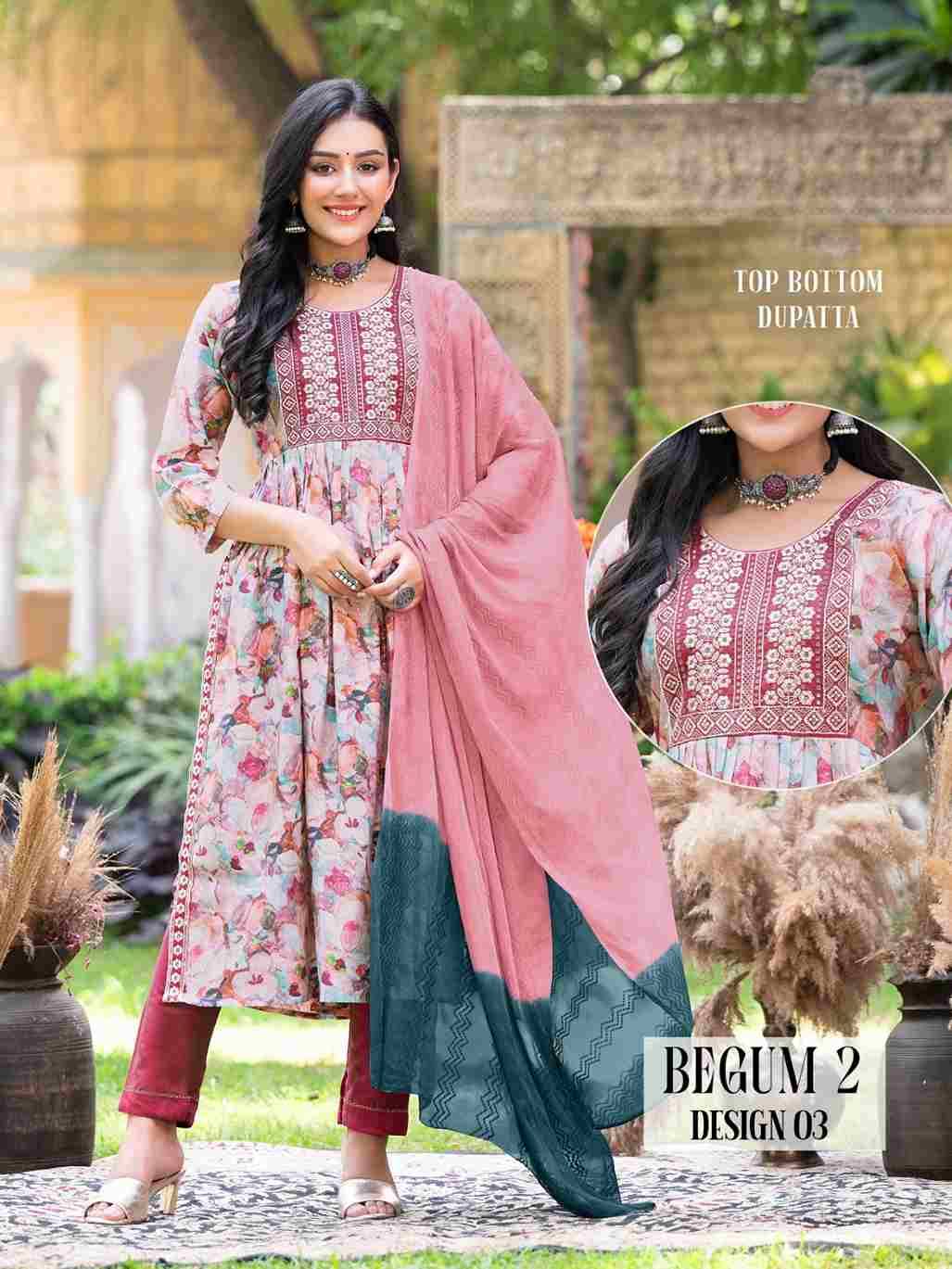 Begum Vol-2 By Fashid Wholesale 01 To 06 Series Beautiful Festive Suits Colorful Stylish Fancy Casual Wear & Ethnic Wear Modal Chanderi Dresses At Wholesale Price