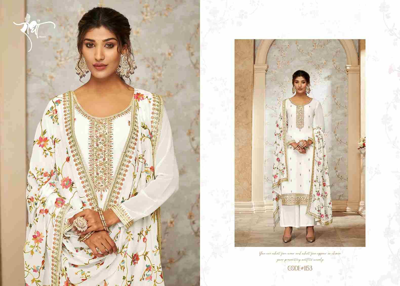 Savariya By Radha Trendz 1151 To 1155 Series Beautiful Stylish Festive Suits Fancy Colorful Casual Wear & Ethnic Wear & Ready To Wear Georgette Embroidered Dresses At Wholesale Price