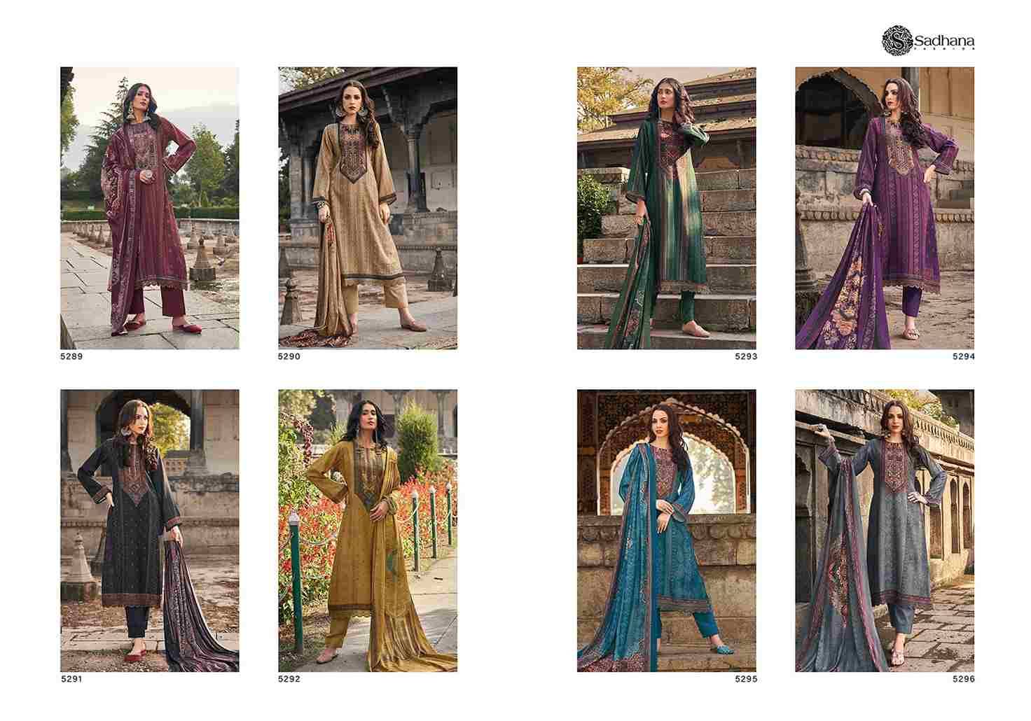 Jaeeza By Sadhana Fashion 5289 To 5296 Series Beautiful Festive Suits Stylish Fancy Colorful Casual Wear & Ethnic Wear Viscose Pashmina Dresses At Wholesale Price