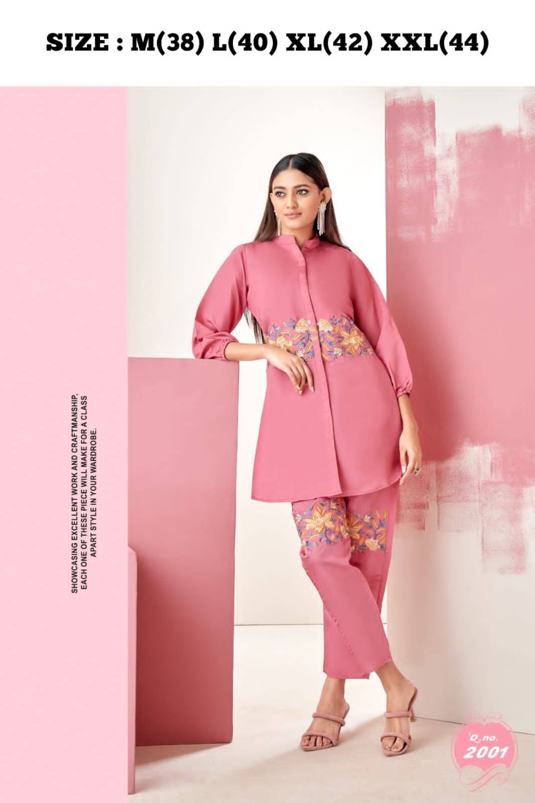 Viyaana By Kaamiri Designer Stylish Fancy Colorful Beautiful Party Wear & Ethnic Wear Collection Roman Silk Co-Ord At Wholesale Price