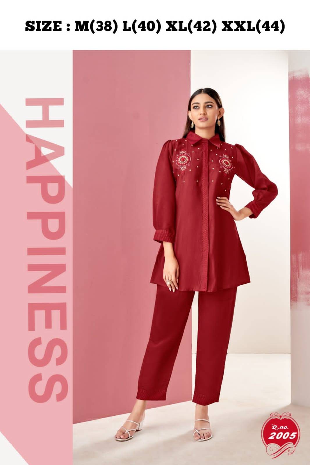 Viyaana By Kaamiri Designer Stylish Fancy Colorful Beautiful Party Wear & Ethnic Wear Collection Roman Silk Co-Ord At Wholesale Price