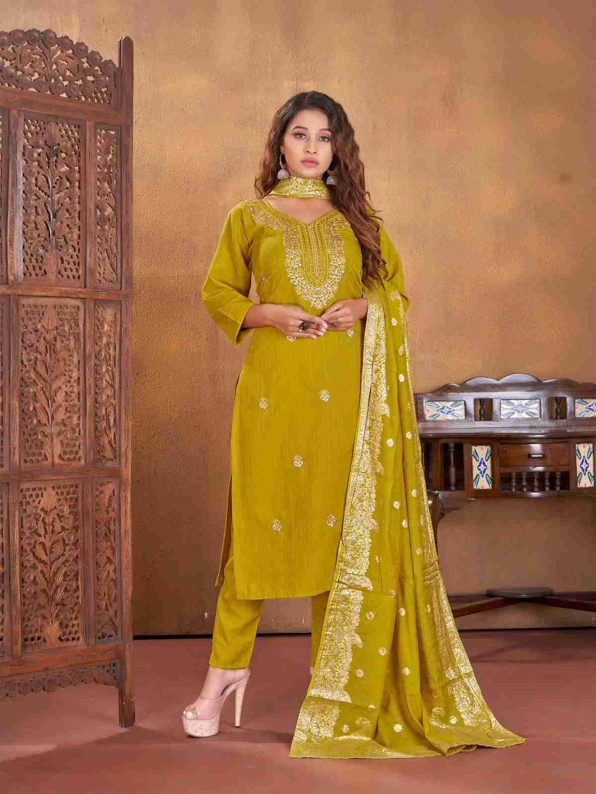 Banarasi Vol-3 By Rung 1001 To 1006 Series Beautiful Festive Suits Stylish Fancy Colorful Party Wear & Occasional Wear Rayon Embroidered Dresses At Wholesale Price