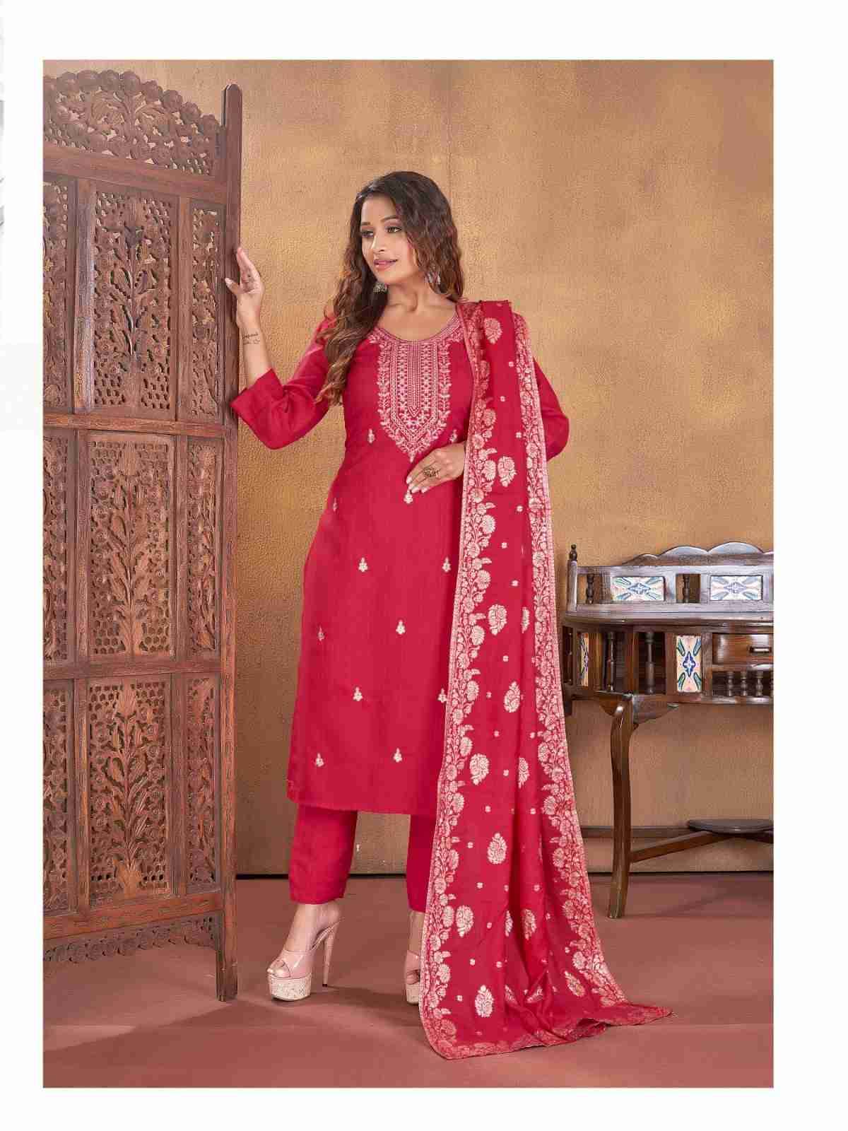 Banarasi Vol-3 By Rung 1001 To 1006 Series Beautiful Festive Suits Stylish Fancy Colorful Party Wear & Occasional Wear Rayon Embroidered Dresses At Wholesale Price