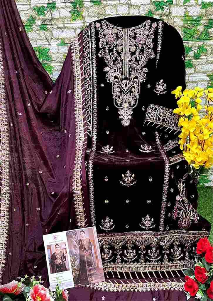 Dinsaa Hit Design 230 Colours By Dinsaa Suits 230-A To 230-E Series Designer Festive Pakistani Suits Collection Beautiful Stylish Fancy Colorful Party Wear & Occasional Wear Velvet With Embroidered Dresses At Wholesale Price