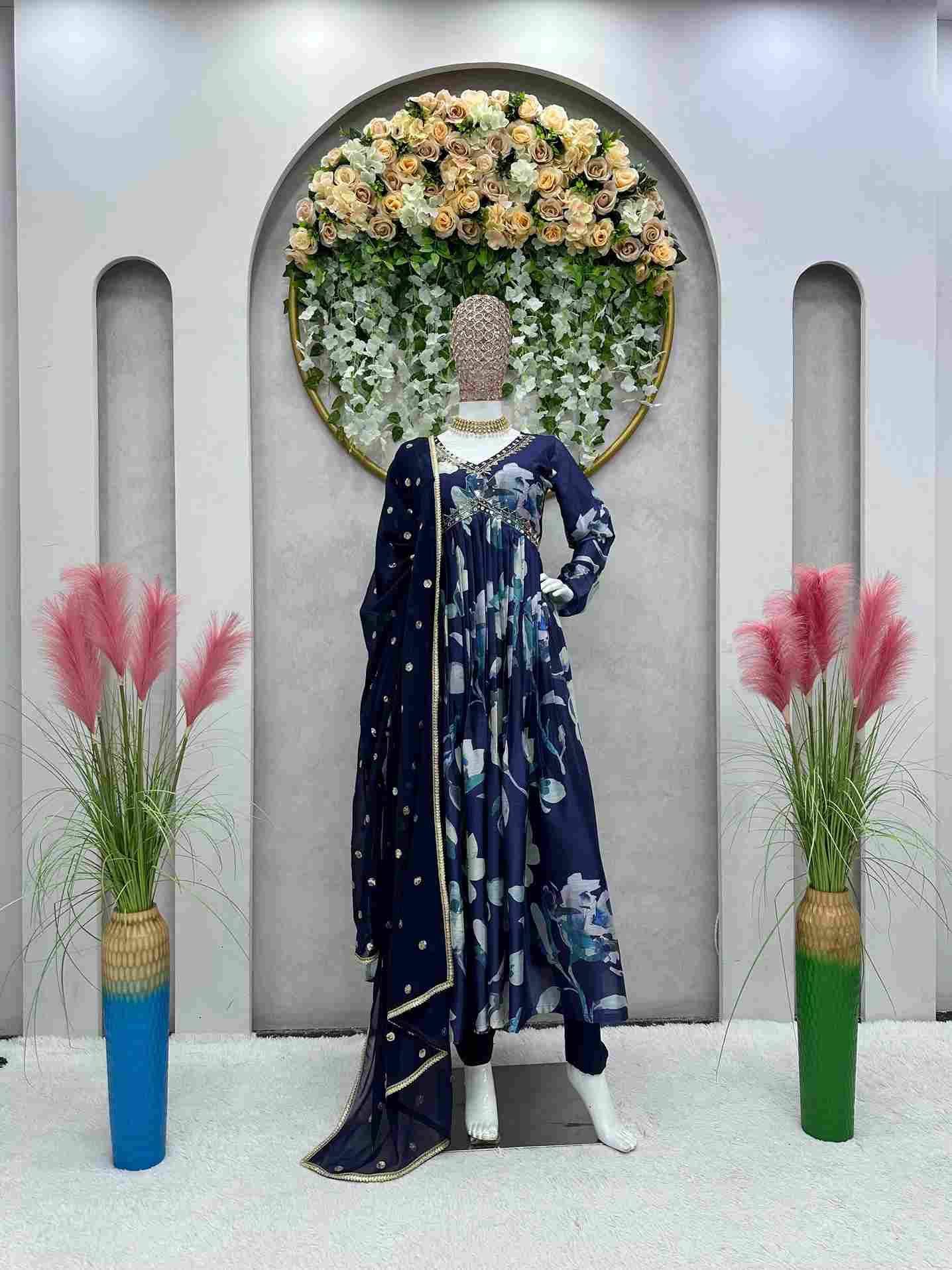 5623 By Fashid Wholesale Beautiful Pakistani Suits Colorful Stylish Fancy Casual Wear & Ethnic Wear Chinnon Silk Embroidered Dresses At Wholesale Price