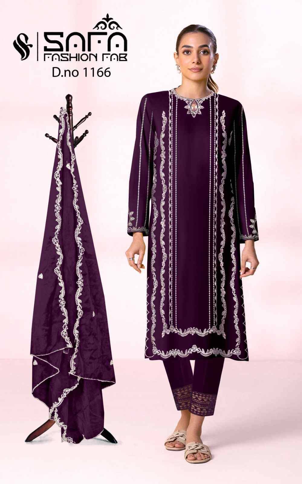 Safa 1166 Colours By Safa Fashion 1166-A To 1166-C Series Beautiful Pakistani Suits Colorful Stylish Fancy Casual Wear & Ethnic Wear Heavy Georgette Embroidered Dresses At Wholesale Price