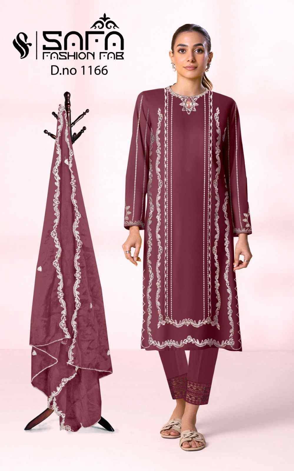 Safa 1166 Colours By Safa Fashion 1166-A To 1166-C Series Beautiful Pakistani Suits Colorful Stylish Fancy Casual Wear & Ethnic Wear Heavy Georgette Embroidered Dresses At Wholesale Price