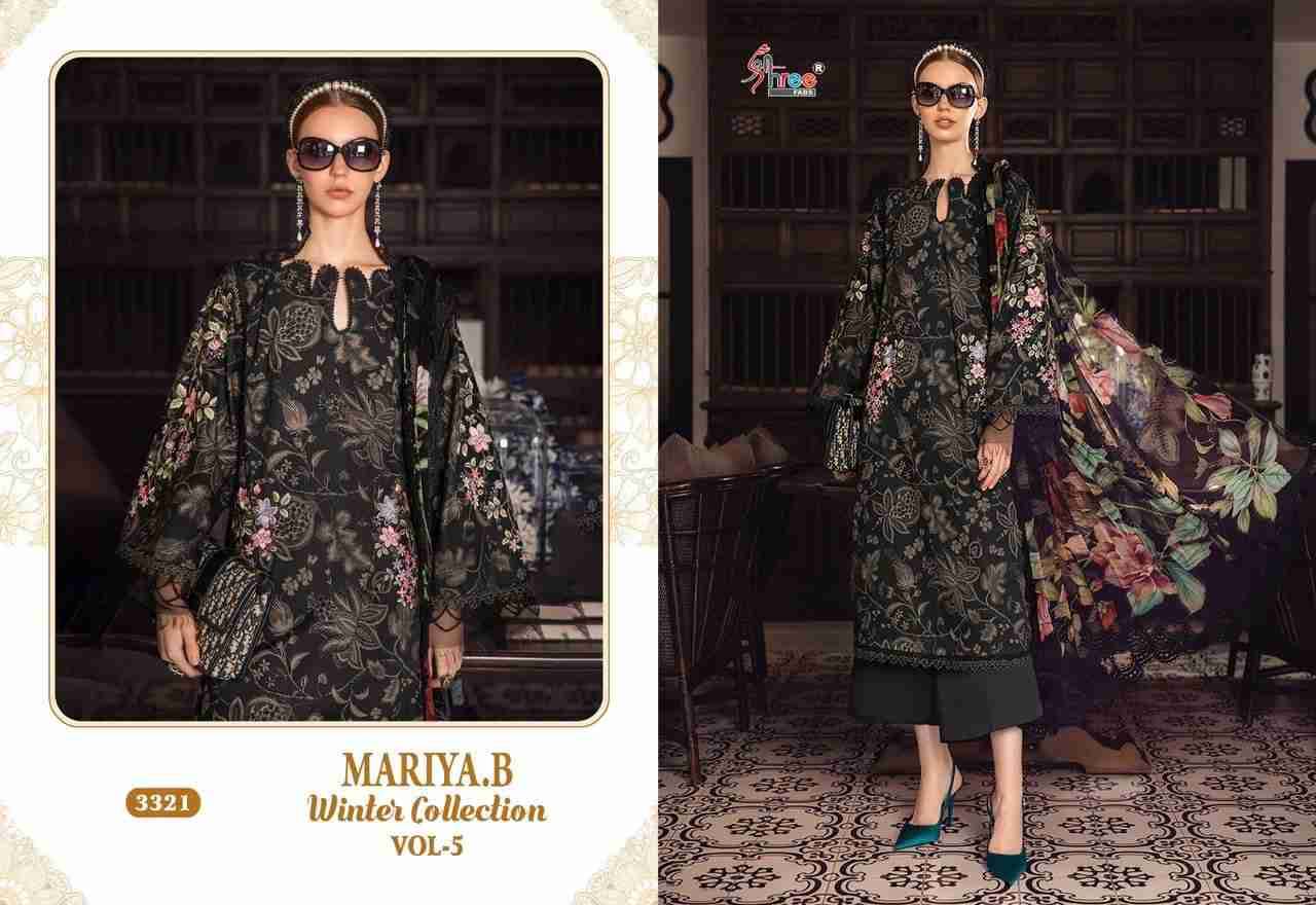 Mariya.B Winter Collection Vol-5 By Shree Fabs 3314 To 3321 Series Beautiful Pakistani Suits Stylish Fancy Colorful Party Wear & Occasional Wear Pure Pashmina With Embroidery Dresses At Wholesale Price