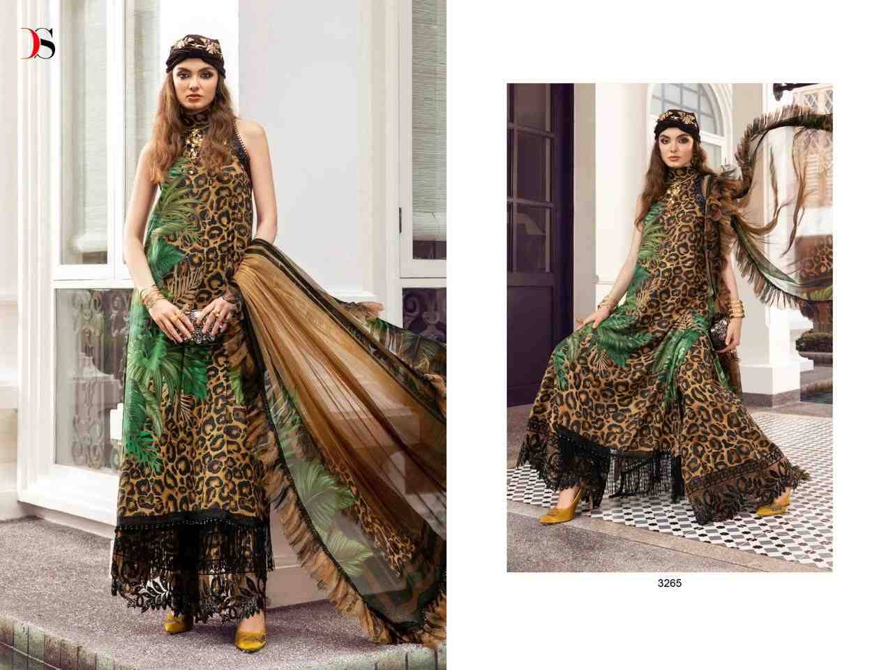 Maria.B. Mprints Vol-5 By Deepsy Suits 3261 To 3267 Series Beautiful Pakistani Suits Stylish Fancy Colorful Party Wear & Occasional Wear Pure Cotton With Embroidery Dresses At Wholesale Price