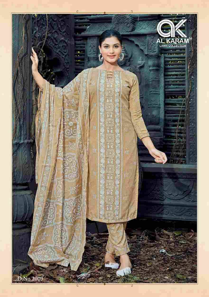 Charizma Vol-2 By Al Karam Lawn Collection 2001 To 2010 Series Beautiful Festive Suits Stylish Fancy Colorful Casual Wear & Ethnic Wear Soft Cotton Digital Print Dresses At Wholesale Price