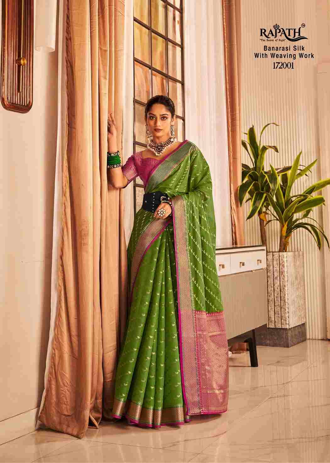 Vaijanti By Rajpath 172001 To 172006 Series Indian Traditional Wear Collection Beautiful Stylish Fancy Colorful Party Wear & Occasional Wear Banarasi Silk Sarees At Wholesale Price