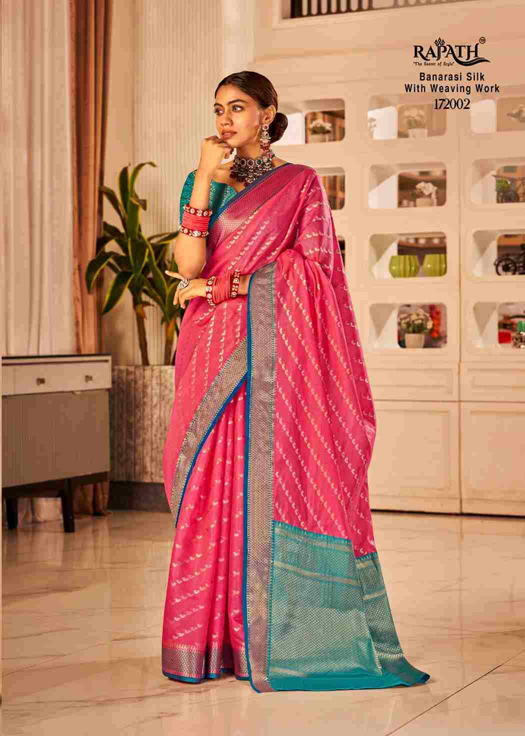 Vaijanti By Rajpath 172001 To 172006 Series Indian Traditional Wear Collection Beautiful Stylish Fancy Colorful Party Wear & Occasional Wear Banarasi Silk Sarees At Wholesale Price