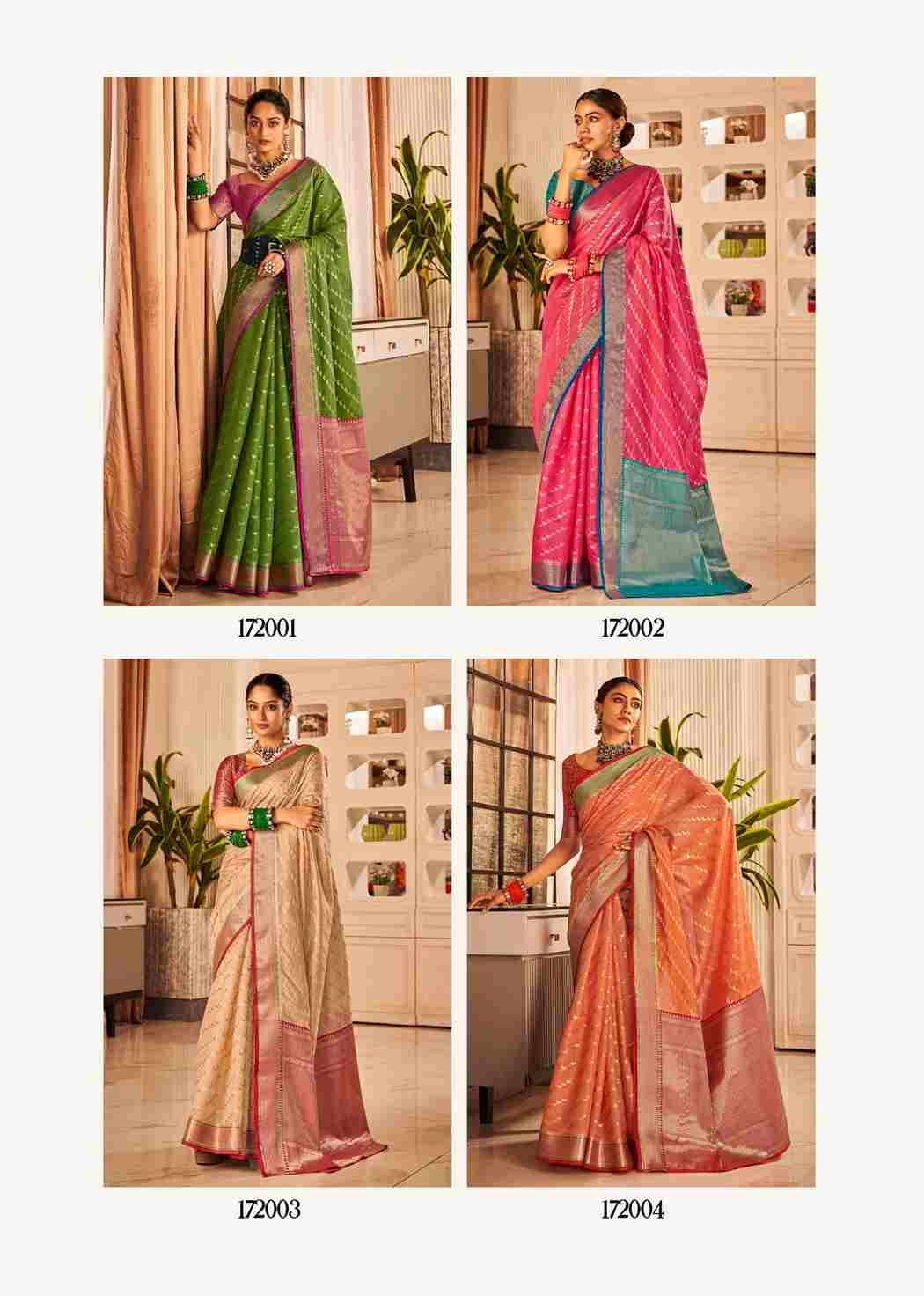 Vaijanti By Rajpath 172001 To 172006 Series Indian Traditional Wear Collection Beautiful Stylish Fancy Colorful Party Wear & Occasional Wear Banarasi Silk Sarees At Wholesale Price