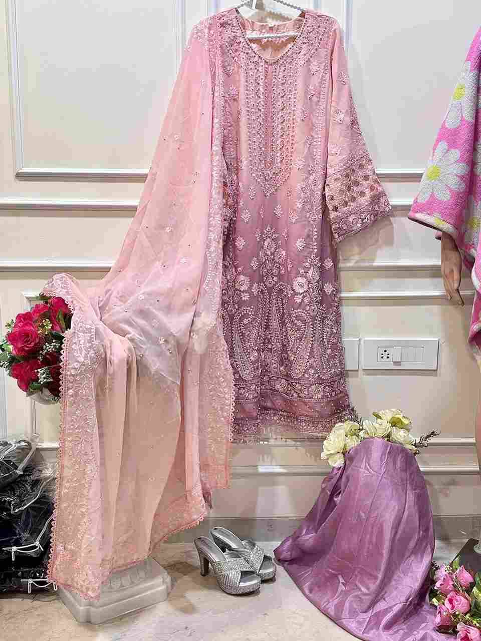 Ziaaz Designs Hit Design 360 By Ziaaz Designs Beautiful Stylish Pakistani Suits Fancy Colorful Casual Wear & Ethnic Wear & Ready To Wear Georgette Embroidery Dresses At Wholesale Price