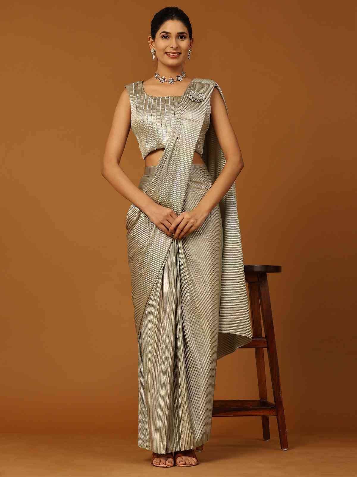 101111 By Amoha Trendz 101111-A To 101111-C Series Indian Traditional Wear Collection Beautiful Stylish Fancy Colorful Party Wear & Occasional Wear Imported Sarees At Wholesale Price