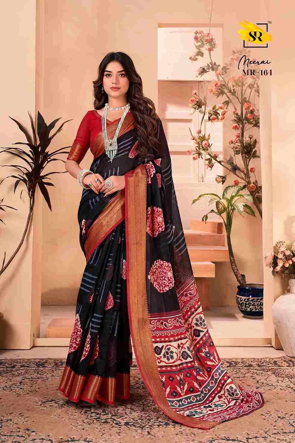 Meerai By SR 161 To 170 Series Indian Traditional Wear Collection Beautiful Stylish Fancy Colorful Party Wear & Occasional Wear Soft Cotton Sarees At Wholesale Price