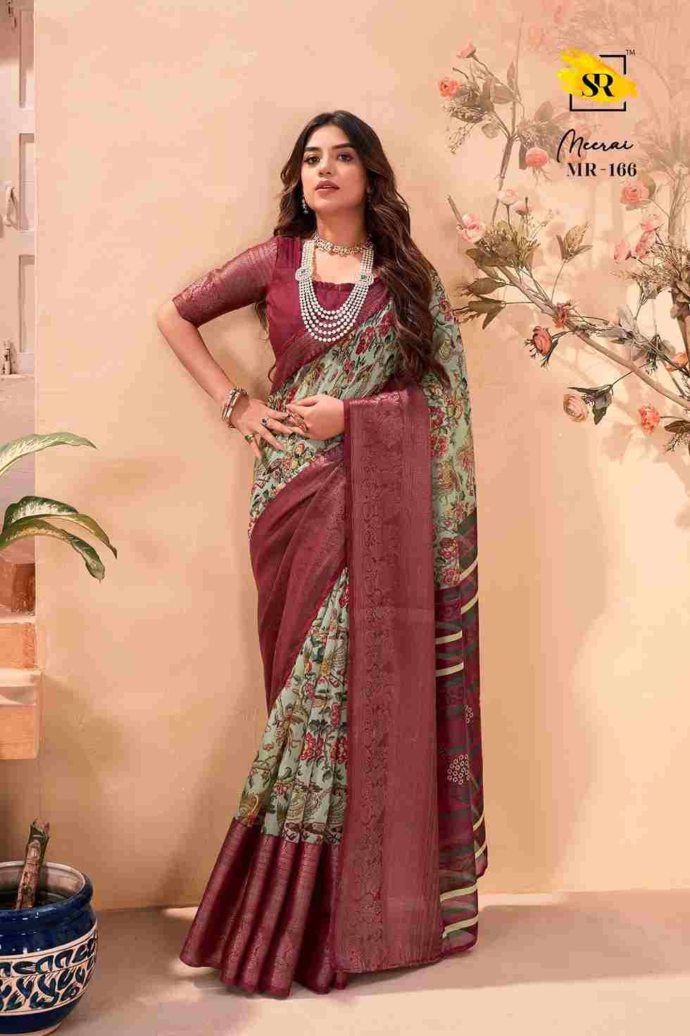 Meerai By SR 161 To 170 Series Indian Traditional Wear Collection Beautiful Stylish Fancy Colorful Party Wear & Occasional Wear Soft Cotton Sarees At Wholesale Price