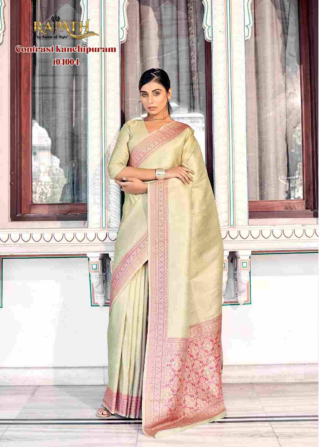 Aaidehi Silk By Rajpath 104001 To 104006 Series Indian Traditional Wear Collection Beautiful Stylish Fancy Colorful Party Wear & Occasional Wear Soft Kanjivaram Silk Sarees At Wholesale Price