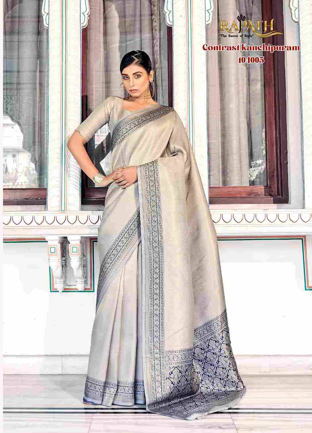 Aaidehi Silk By Rajpath 104001 To 104006 Series Indian Traditional Wear Collection Beautiful Stylish Fancy Colorful Party Wear & Occasional Wear Soft Kanjivaram Silk Sarees At Wholesale Price