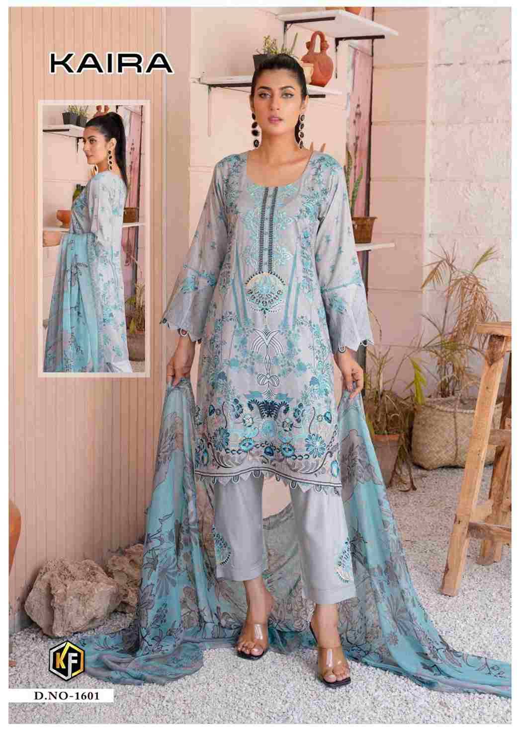 Kaira Vol-16 By Keval Fab 1601 To 1606 Series Beautiful Stylish Festive Suits Fancy Colorful Casual Wear & Ethnic Wear & Ready To Wear Pure Cotton Dresses At Wholesale Price