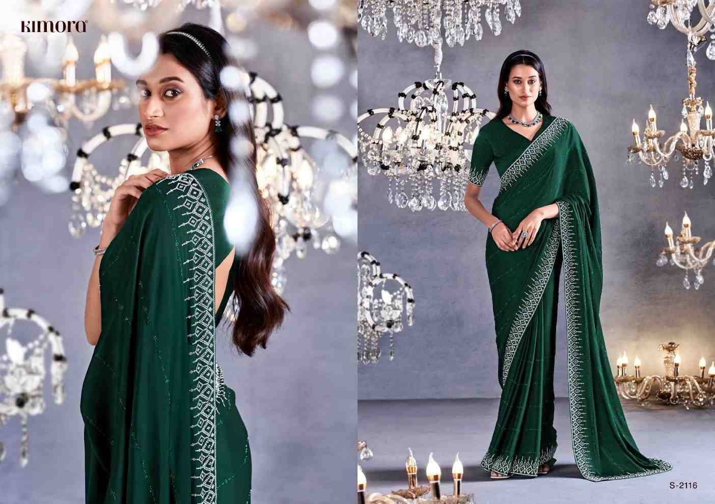 Zarkan By Kimora Fashion 2111 To 2119 Series Indian Traditional Wear Collection Beautiful Stylish Fancy Colorful Party Wear & Occasional Wear Satin With Work Sarees At Wholesale Price