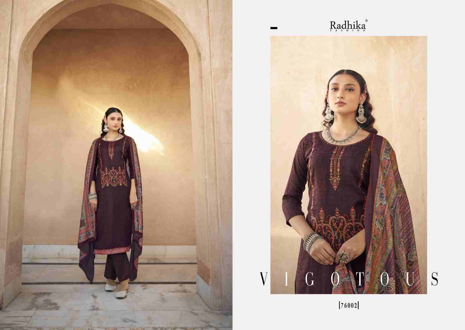 Kashmiri Shawl Vol-2 By Radhika Fashion 76001 To 76006 Series Beautiful Festive Suits Stylish Fancy Colorful Casual Wear & Ethnic Wear Pure Pashmina Digital Print Dresses At Wholesale Price