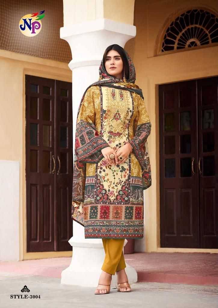 Filza Memon Vol-3 By Nand Gopal Print 3001 To 3008 Series Beautiful Festive Suits Stylish Fancy Colorful Casual Wear & Ethnic Wear Pure Cotton Digital Print Dresses At Wholesale Price