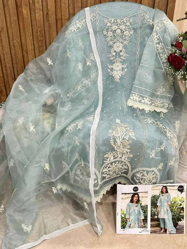 Mehboob Tex Hit Design 1199 Colours By Mehboob Tex 1199-A To 1199-D Series Beautiful Stylish Pakistani Suits Fancy Colorful Casual Wear & Ethnic Wear & Ready To Wear Organza Embroidery Dresses At Wholesale Price