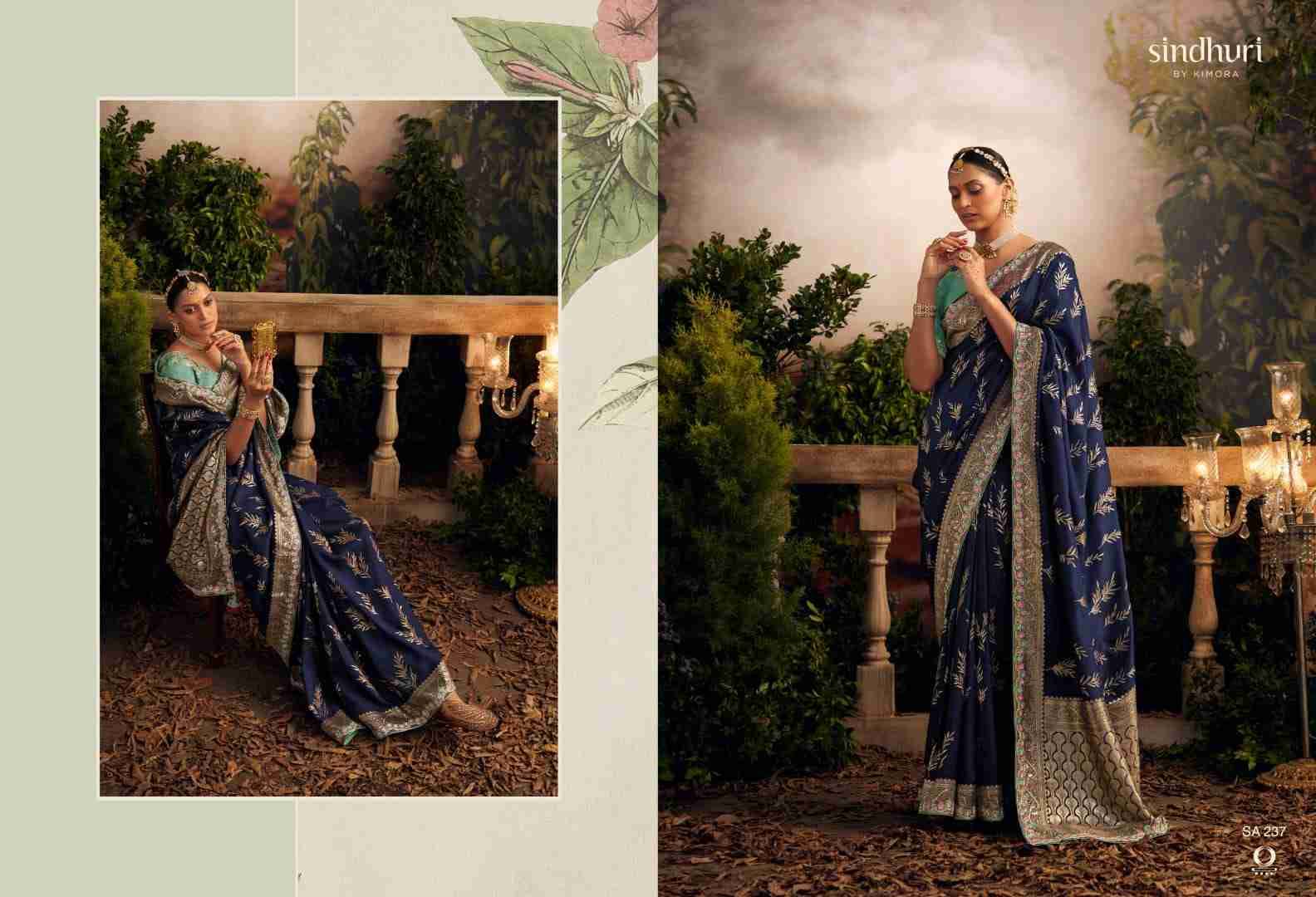 Radha Rani By Kimora Fashion 237 To 247 Series Indian Traditional Wear Collection Beautiful Stylish Fancy Colorful Party Wear & Occasional Wear Fancy Sarees At Wholesale Price