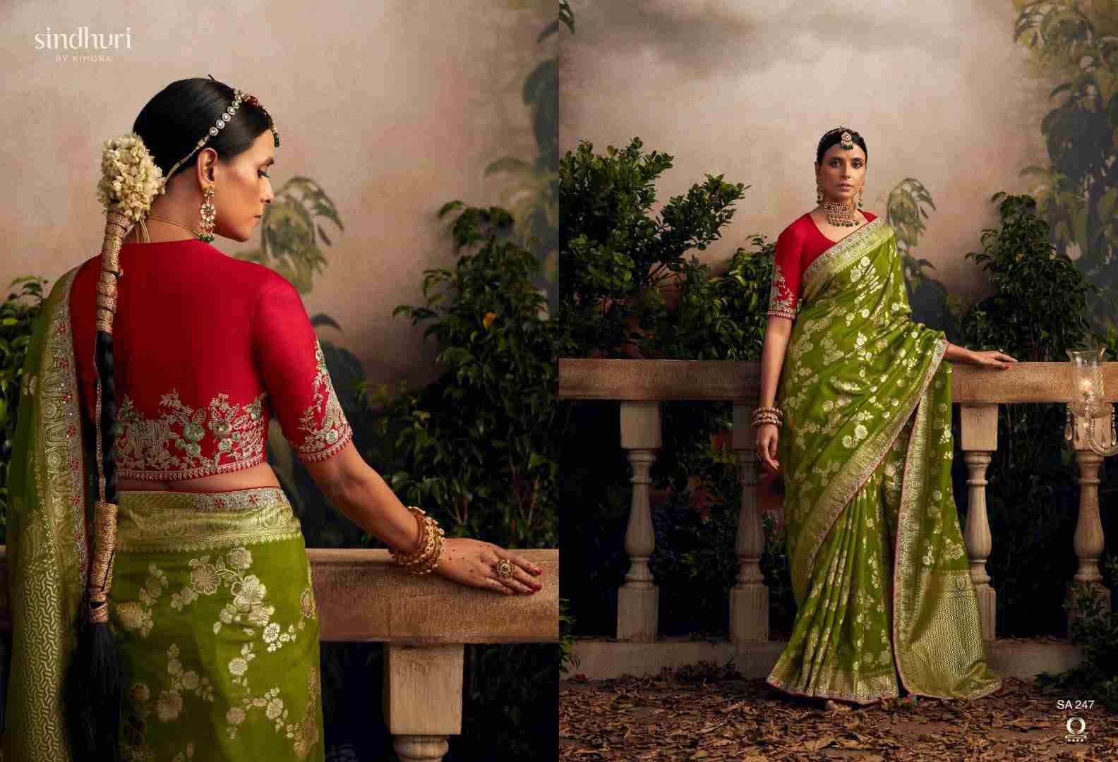 Radha Rani By Kimora Fashion 237 To 247 Series Indian Traditional Wear Collection Beautiful Stylish Fancy Colorful Party Wear & Occasional Wear Fancy Sarees At Wholesale Price