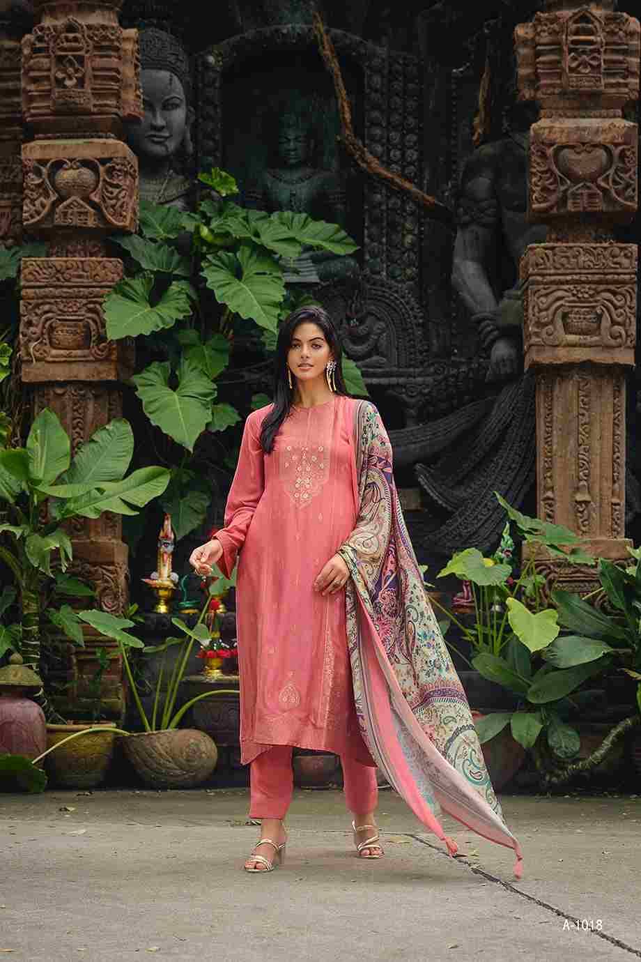 Kaifiyat By Aiqa 1016 To 1023 Series Beautiful Festive Suits Colorful Stylish Fancy Casual Wear & Ethnic Wear Pure Pashmina Digital Print Dresses At Wholesale Price