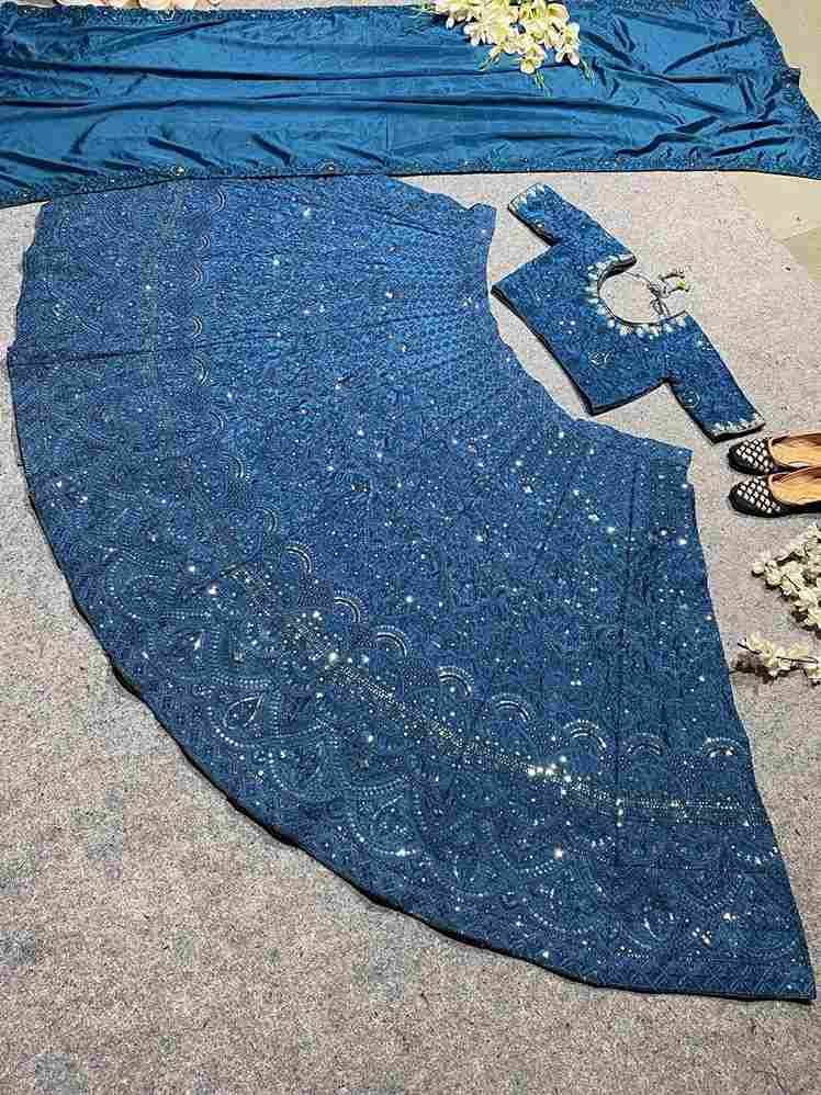 D-202 By Fashid Wholesale Designer Beautiful Festive Collection Occasional Wear & Party Wear Silk Lehengas At Wholesale Price