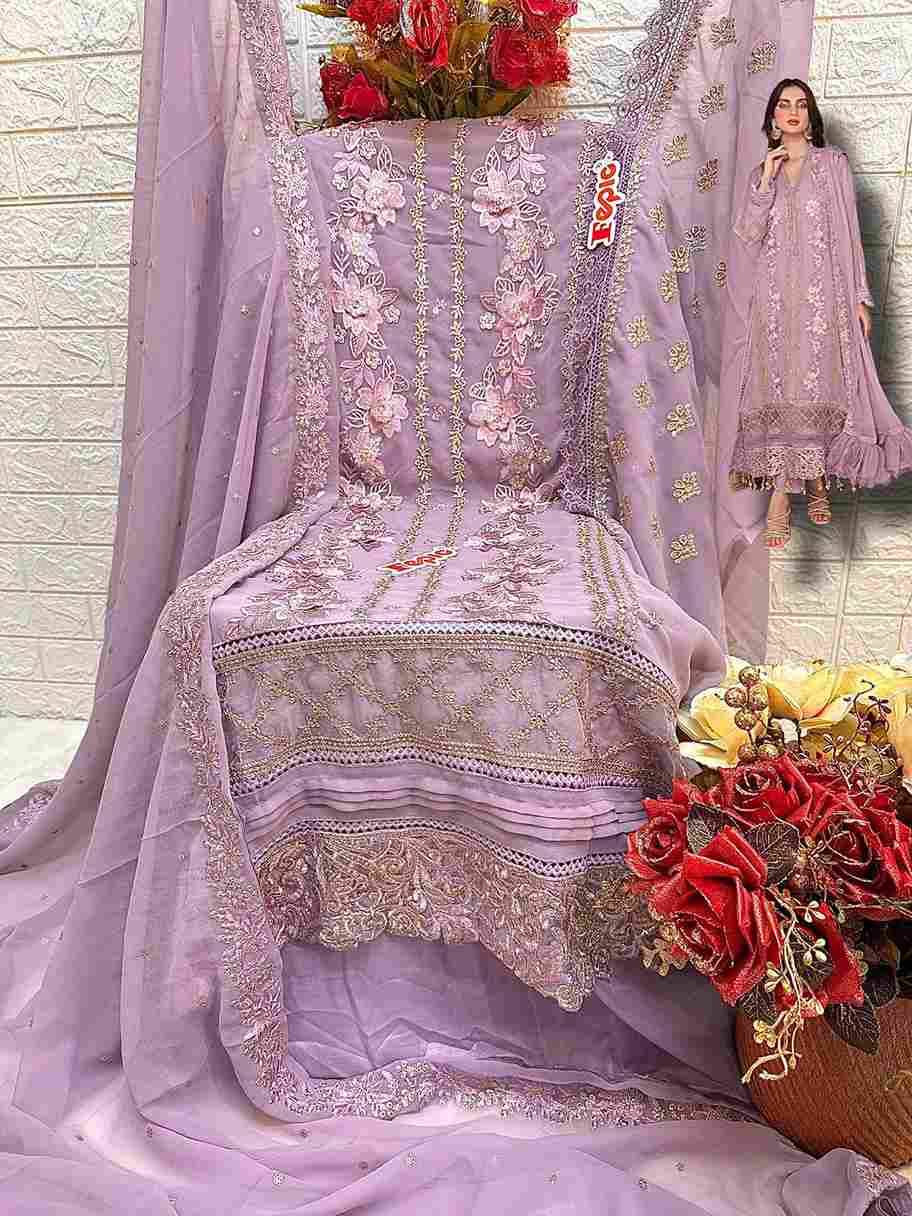 Fepic 1609 Colours By Fepic 1609-A To 1609-C Series Designer Pakistani Suits Beautiful Fancy Colorful Stylish Party Wear & Occasional Wear Georgette Embroidered Dresses At Wholesale Price