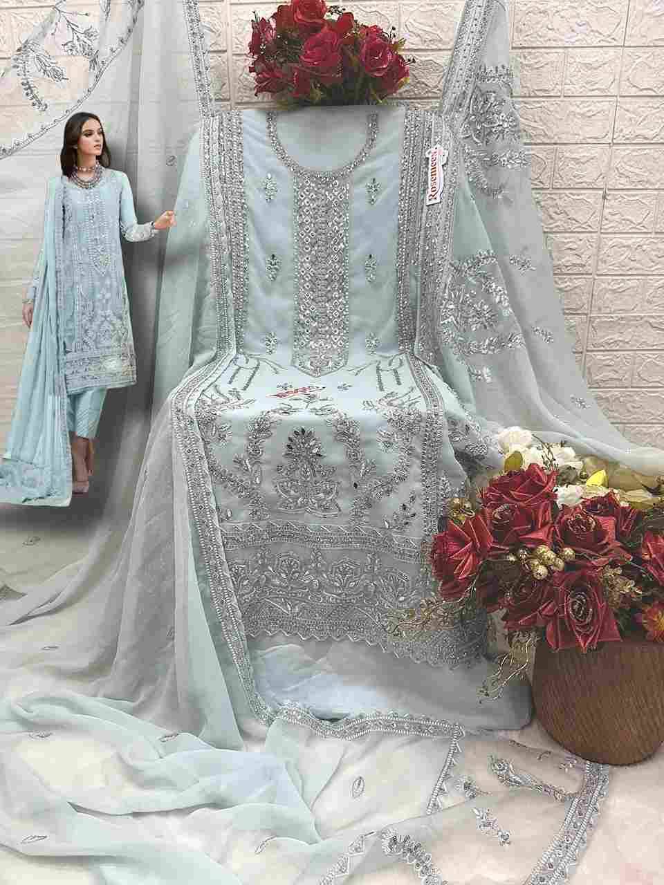 Fepic 5424 Colours By Fepic 5424-A To 5424-D Series Beautiful Stylish Pakistani Suits Fancy Colorful Casual Wear & Ethnic Wear & Ready To Wear Georgette Embroidery Dresses At Wholesale Price