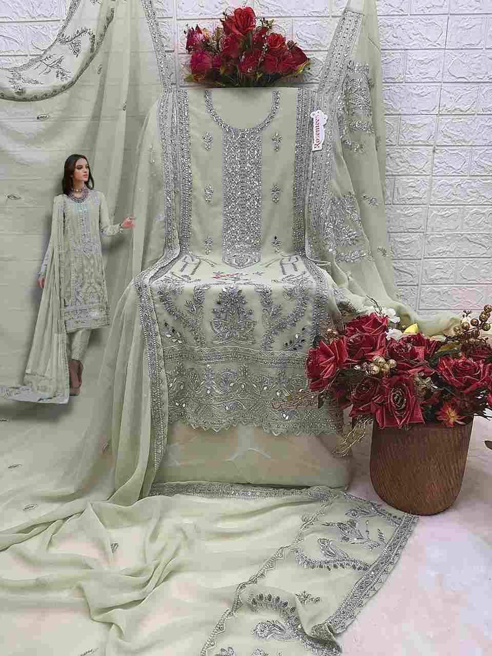 Fepic 5424 Colours By Fepic 5424-A To 5424-D Series Beautiful Stylish Pakistani Suits Fancy Colorful Casual Wear & Ethnic Wear & Ready To Wear Georgette Embroidery Dresses At Wholesale Price