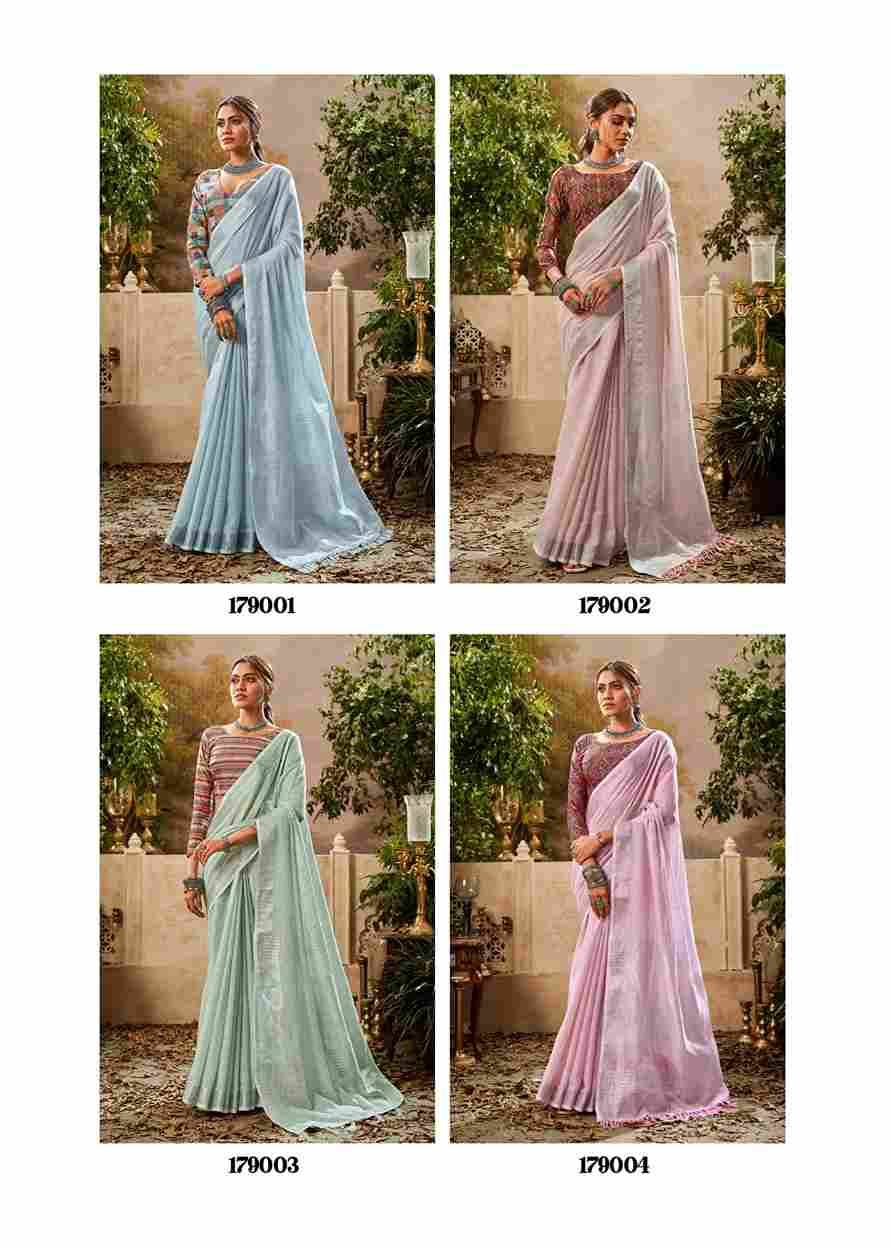 Indrani Cotton By Rajpath 179001 To 179006 Series Indian Traditional Wear Collection Beautiful Stylish Fancy Colorful Party Wear & Occasional Wear Khadi Linen Sarees At Wholesale Price