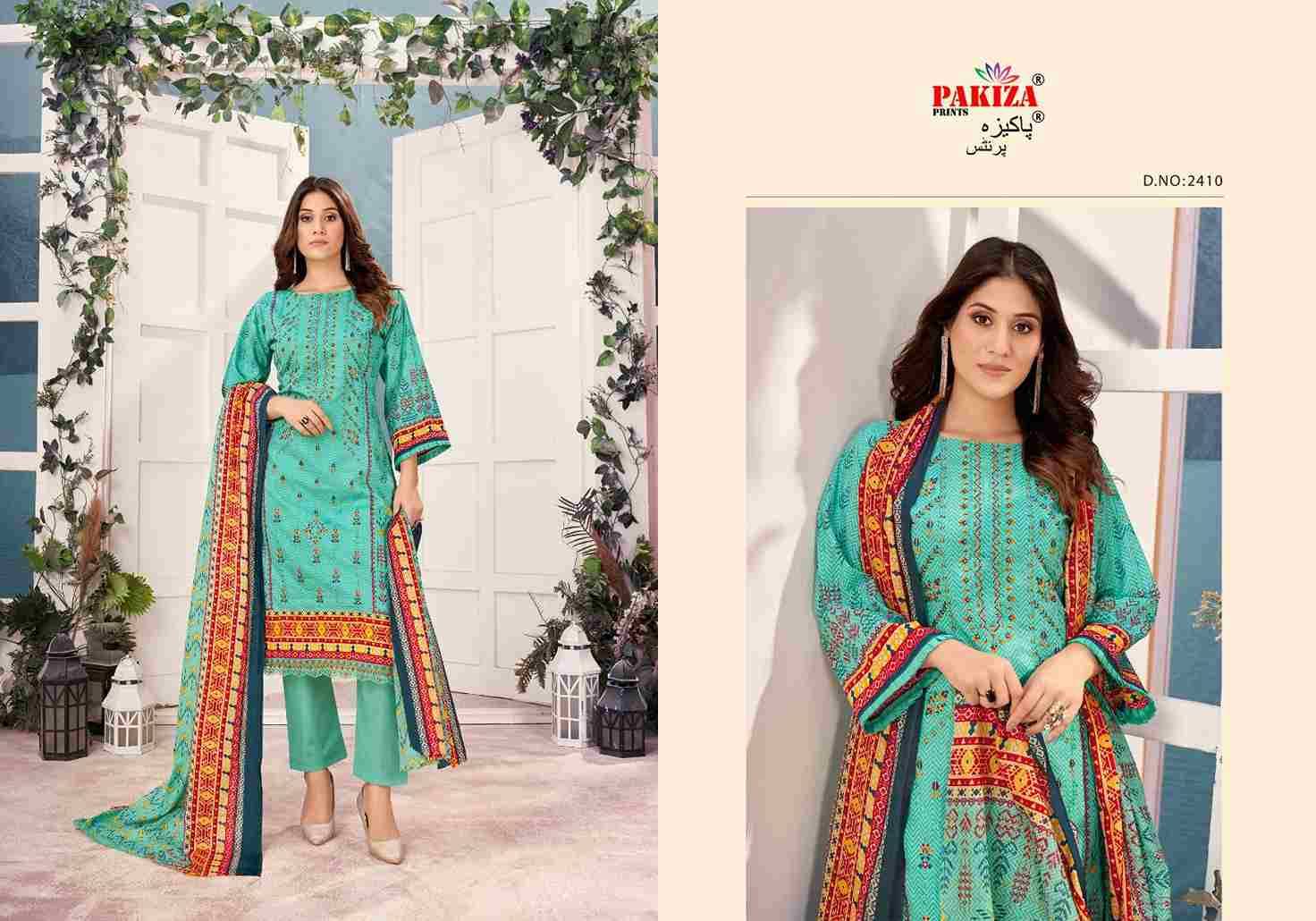 Bin Saeed Vol-24 By Pakiza Prints 2401 To 2410 Series Beautiful Festive Suits Stylish Fancy Colorful Party Wear & Occasional Wear Lawn Cotton Dresses At Wholesale Price