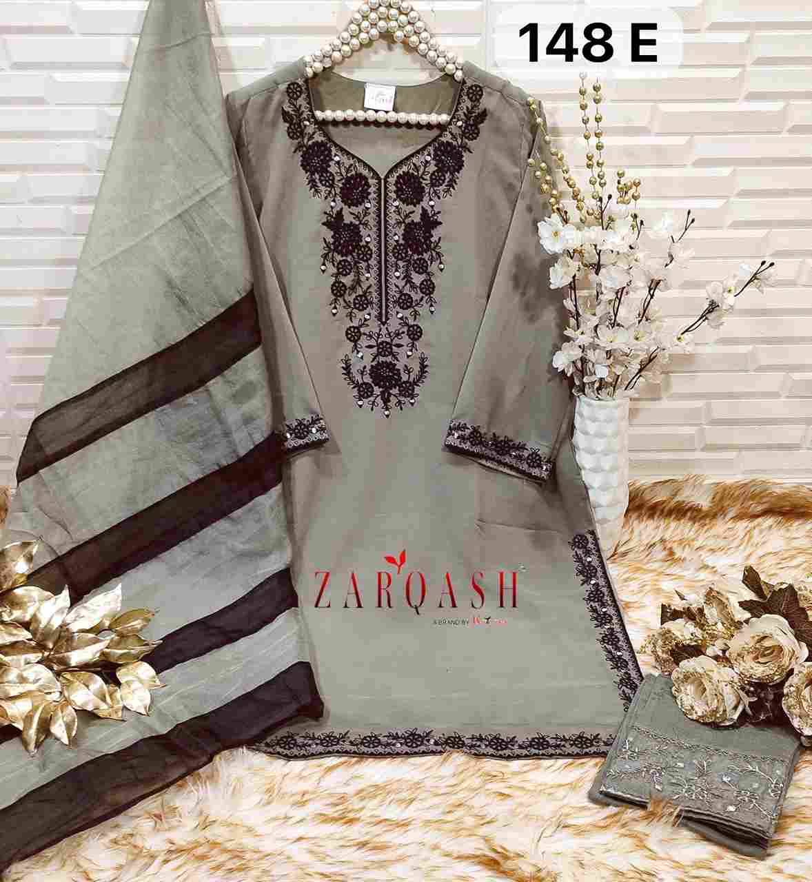 Zarqash Hit Design Z-148 Colours By Zarqash Z-148-A To Z-148-E Series Beautiful Pakistani Suits Colorful Stylish Fancy Casual Wear & Ethnic Wear Heavy Georgette Dresses At Wholesale Price